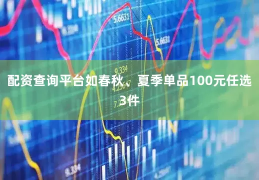 配资查询平台如春秋、夏季单品100元任选3件
